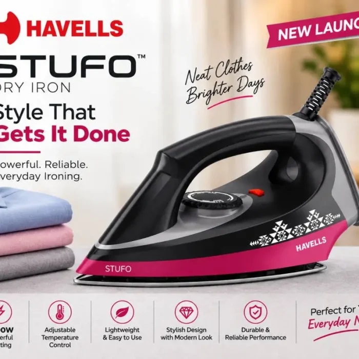 Havells STUFO 1000W Dry Iron