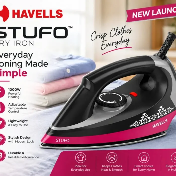 Havells STUFO 1000W Dry Iron