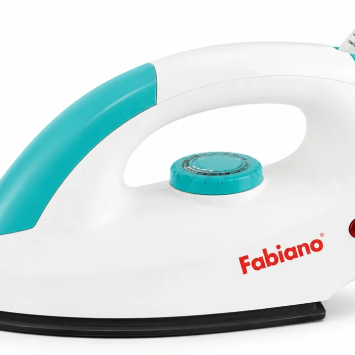 Fabiano Pearl 1000W Dry Iron – White & Blue